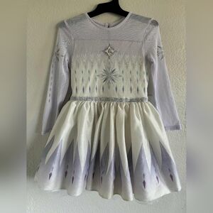 Disney Princess Elsa Frozen 2 Dress Gown Halloween/ Play Dress Up Costume